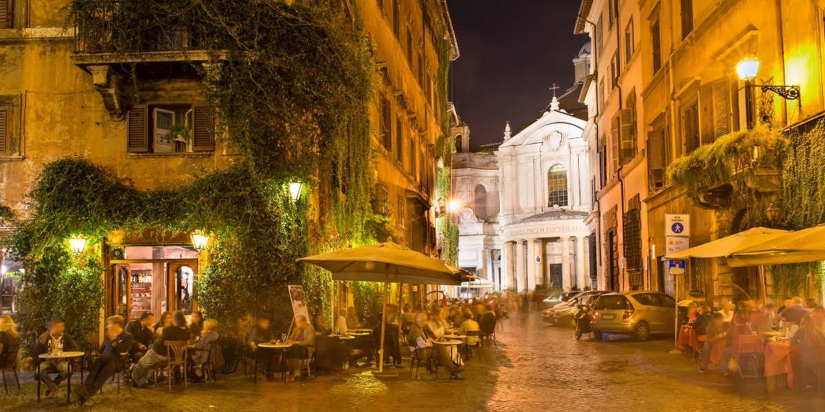 Restaurant in Rome. Italian Restaurants.