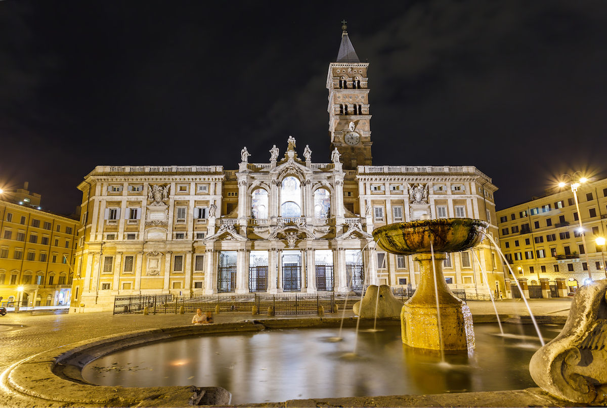 Esquiline Hill. Santa Maria Maggiore.