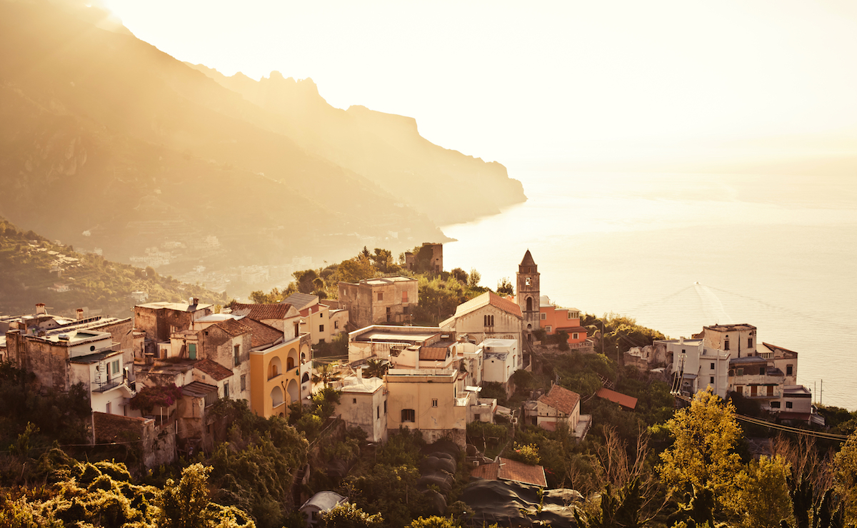 exploring the Amalfi Coast. Ravello, Amalfi Italy.