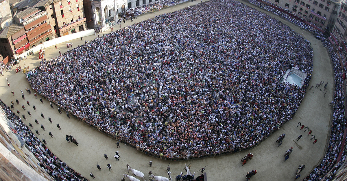 The Palio at Piazza del Campo