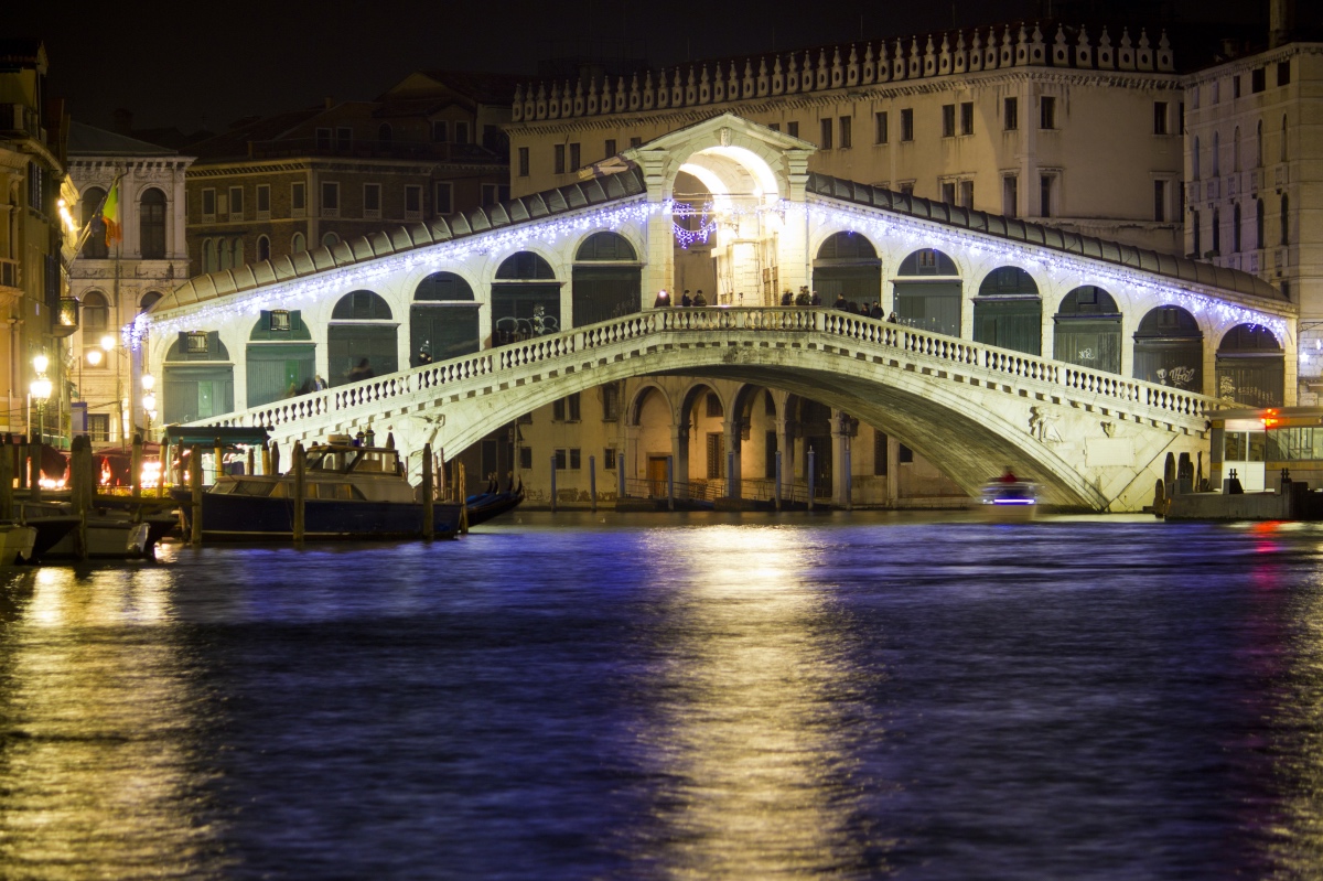 Christmas in Venice, Italy.