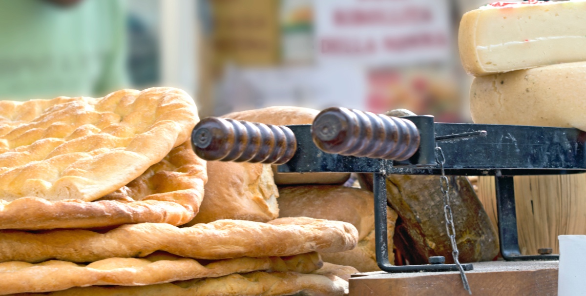 Italian Bread. Focaccia.