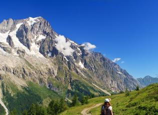 Aosta Valley in the Italian alps.