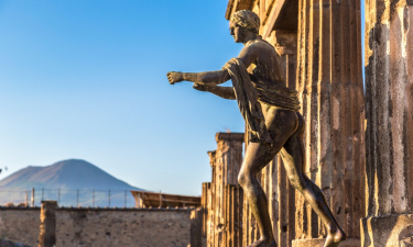 Ancient sites in Italy. Pompeii Italy